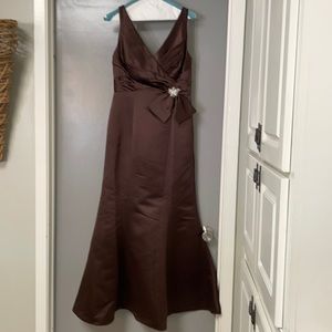 Brown formal Gown